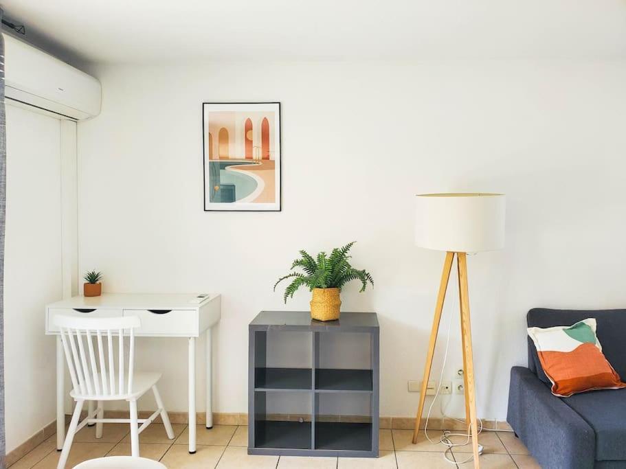 *Le Carpe Diem, Appartement 2 Chambres, Piscine, 2 Parking, Clim* Montpellier Exterior photo