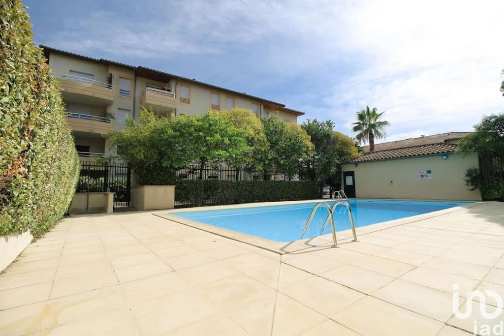 *Le Carpe Diem, Appartement 2 Chambres, Piscine, 2 Parking, Clim* Montpellier Exterior photo